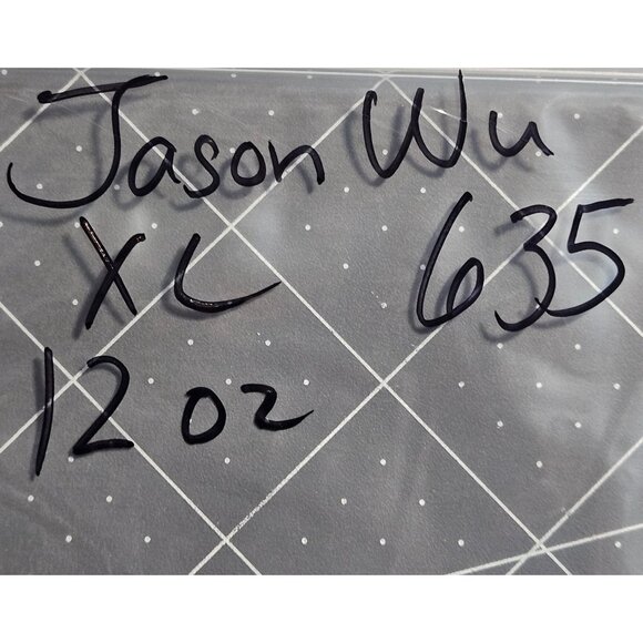 Jason Wu Women Floral LaceTrim Blouse XL Black Green Whimsygoth Boho Chic Light - Picture 10 of 10